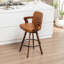 Tabouret de bar pivotant Jarissa-574366882