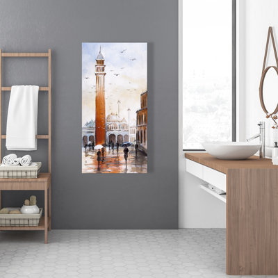 St Mark's Square Venice Canvas Art | Home Decor Illustration