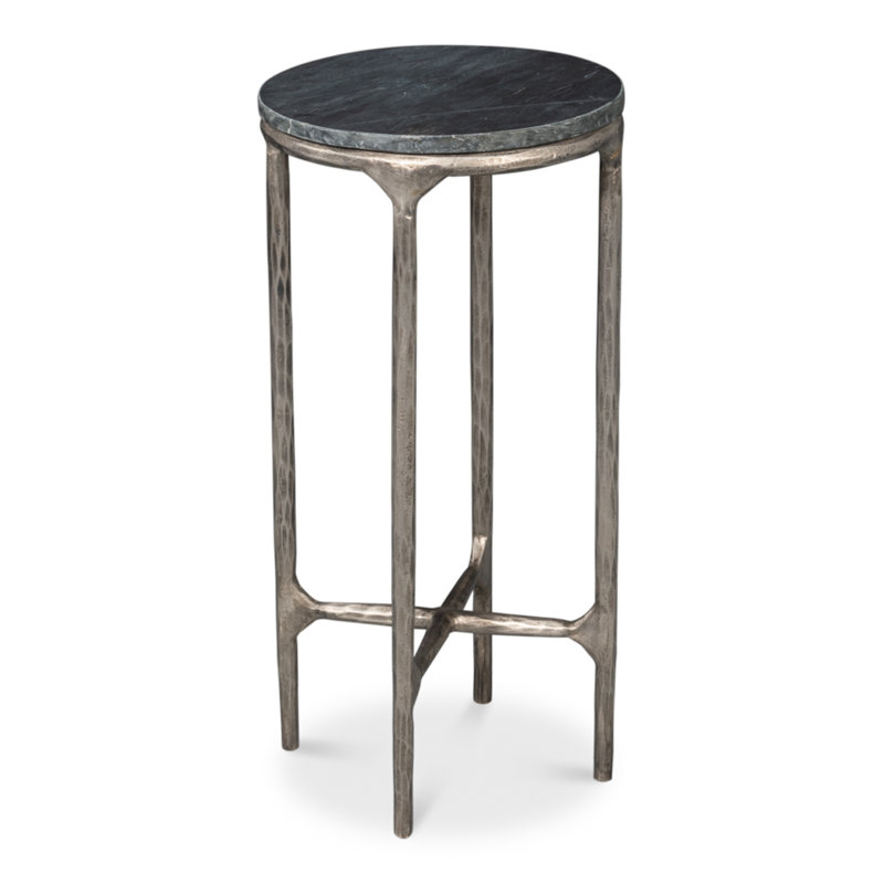 Derrick Marble Top End Table