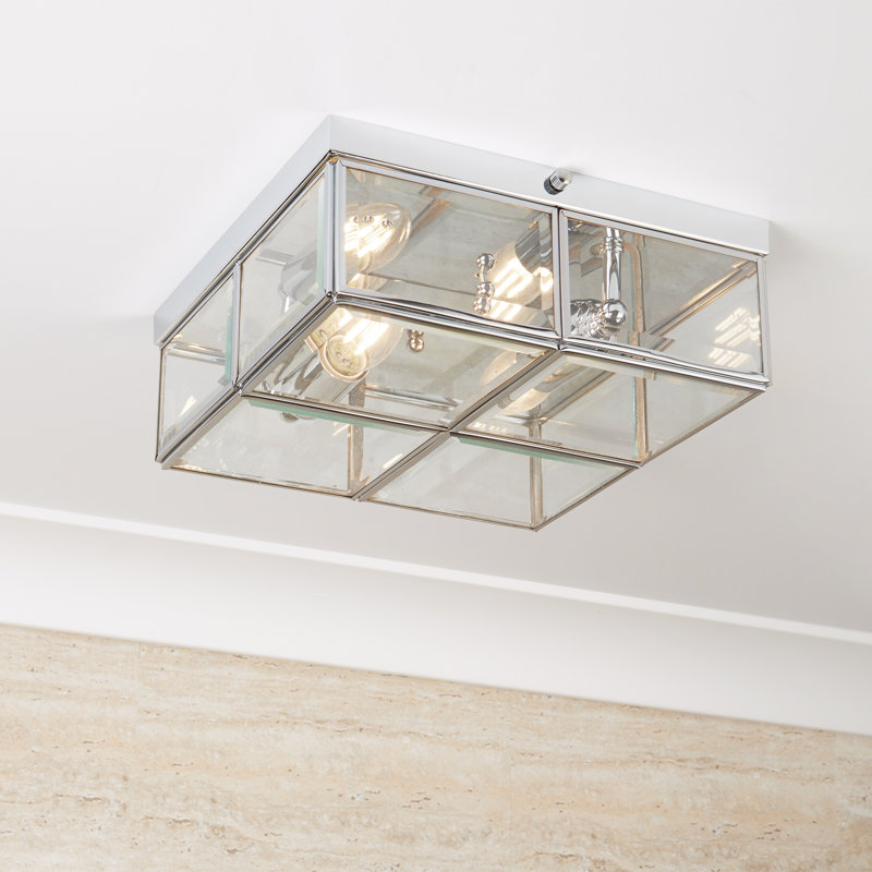 Thaxter Flush Mount, Chrome