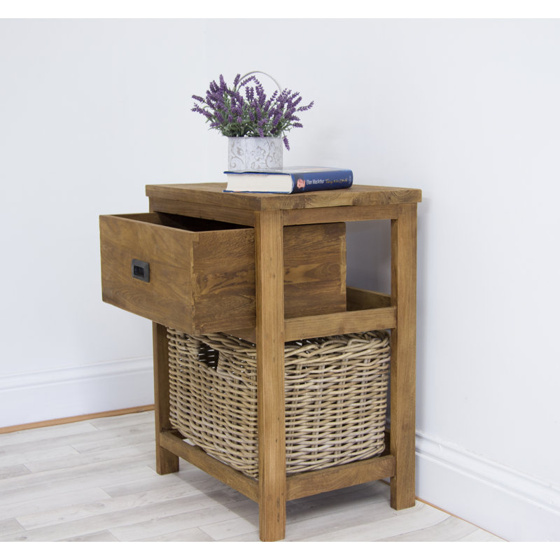 Anakin Solid Wood End Table