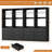 Freestanding 96" Closet System With 12 Wood Drawers ( Set of 4 )-684822123