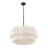 23.2" 6-Light Scalloped Rope Drum Chandelier-1664452977-1664452982