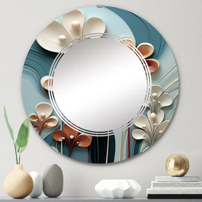 Miroir mural rond Gerstle