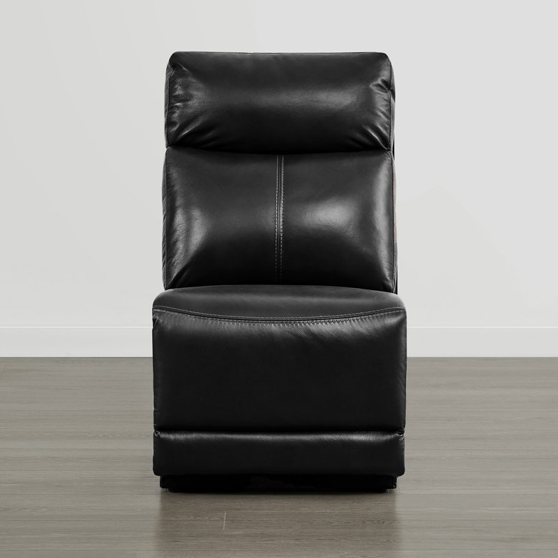 Chaise en cuir véritable
