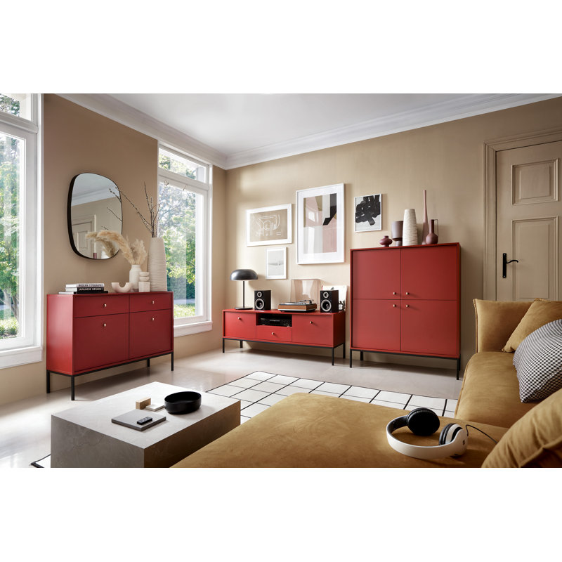 Hankey 103cm Sideboard, Red wine
