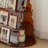 Versatile Acrylic Bookshelf with Wave Design-107426753