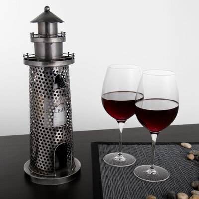 Schelbert Lighthouse 1 Bottle Tabletop Wine Bottle Rack