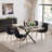 55-70in Rectangle Extendable Dining Table Set-259486284-259486291