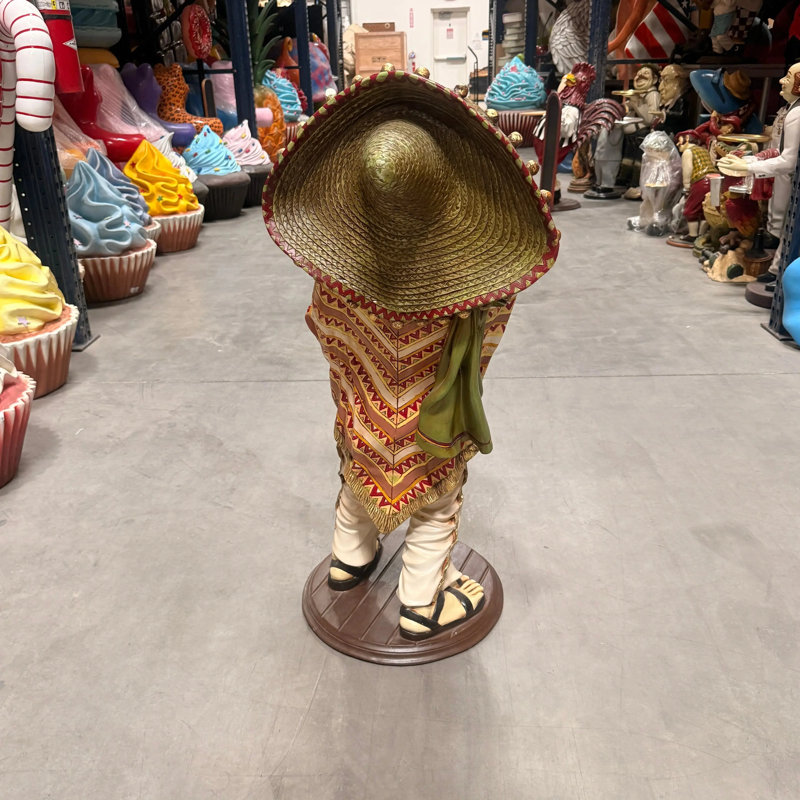 Statue mexicain majordome cocktail