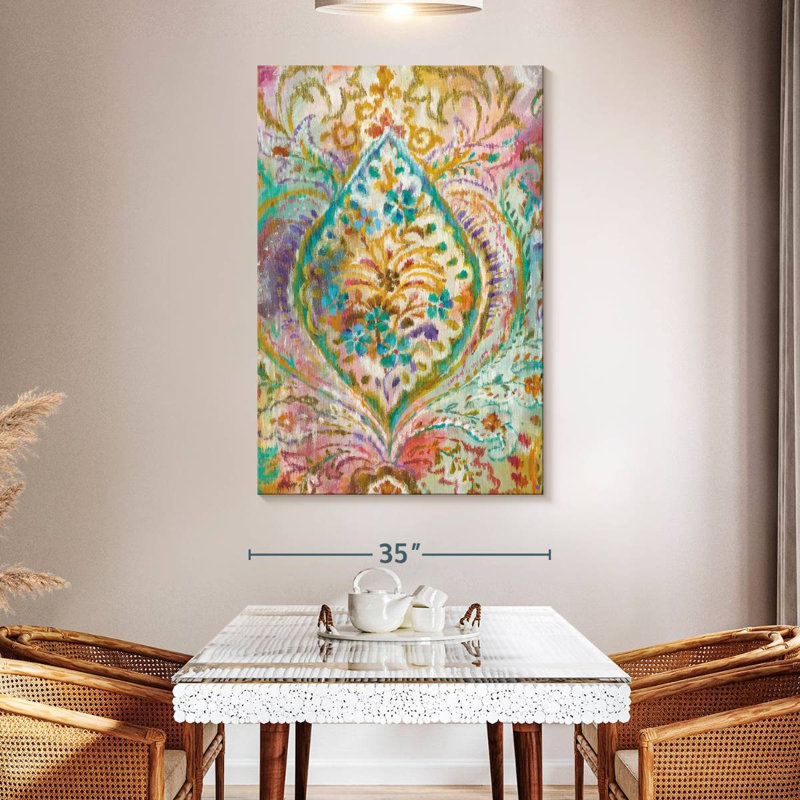Kerner Boho Paisley II, 51" H x 34" W