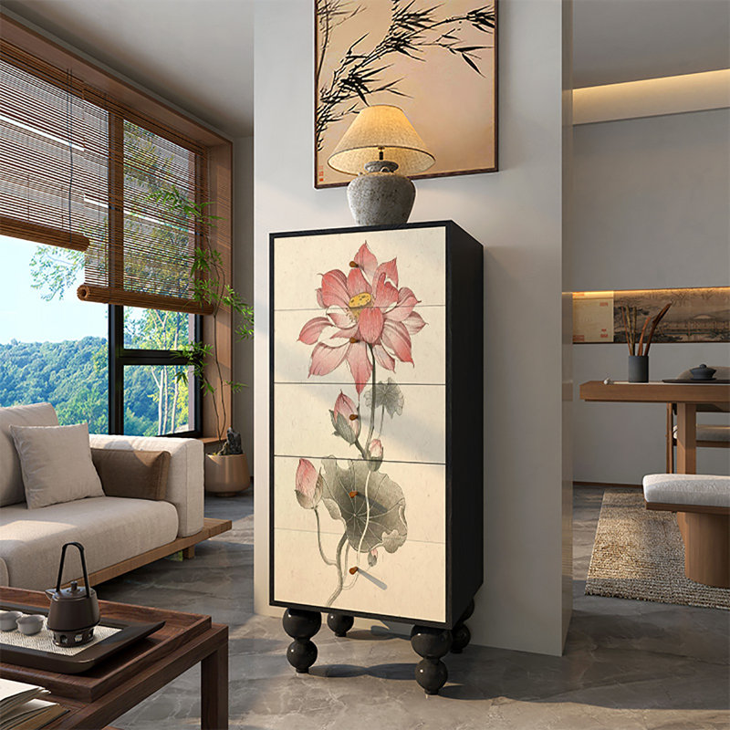 Armoire décorative simple de style tiroir de salon