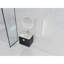 Meuble-lavabo mural 24 po avec lavabo et armoire latérale en céramique, portes à fermeture douce, armoire combinée-967762648