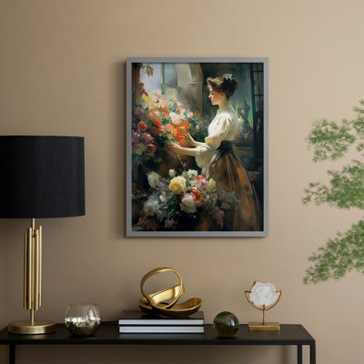 Reproduction encadrée WOMEN Series CDxxv - bois massif