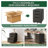 3-Drawer Mobile File Cabinet with Lock, All-Steel Office Storage in Black-531246905