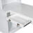 83.4"Tall Bookshelf With Writing Desk, Modern Bookcase With Study Desk, Workstation With Storage Shelf,Storage Bookcase With Open Shelves And LED Lighting For Living Room,Home Office,White