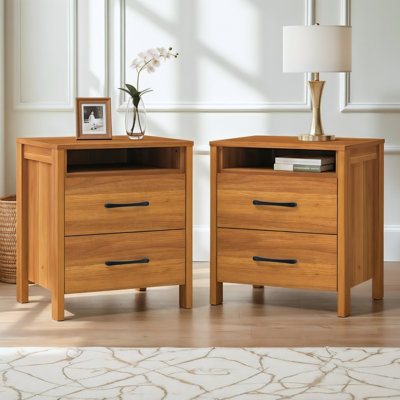  Allysyn 22.7" 2 Drawer Nightstand