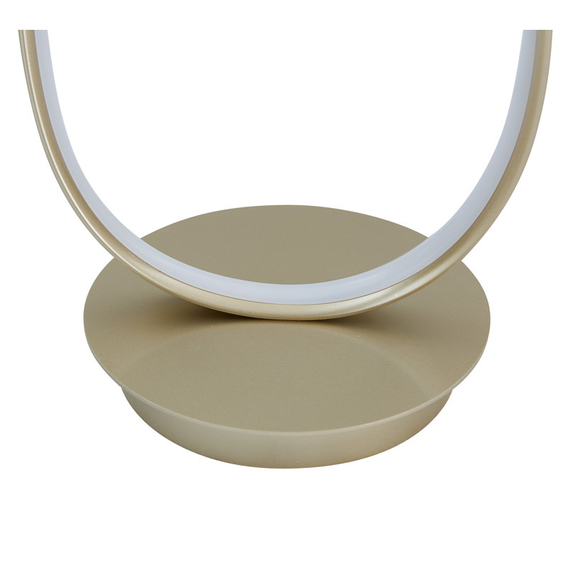 Knobel 55'' LED Novelty Floor Lamp, Sandy Gold
