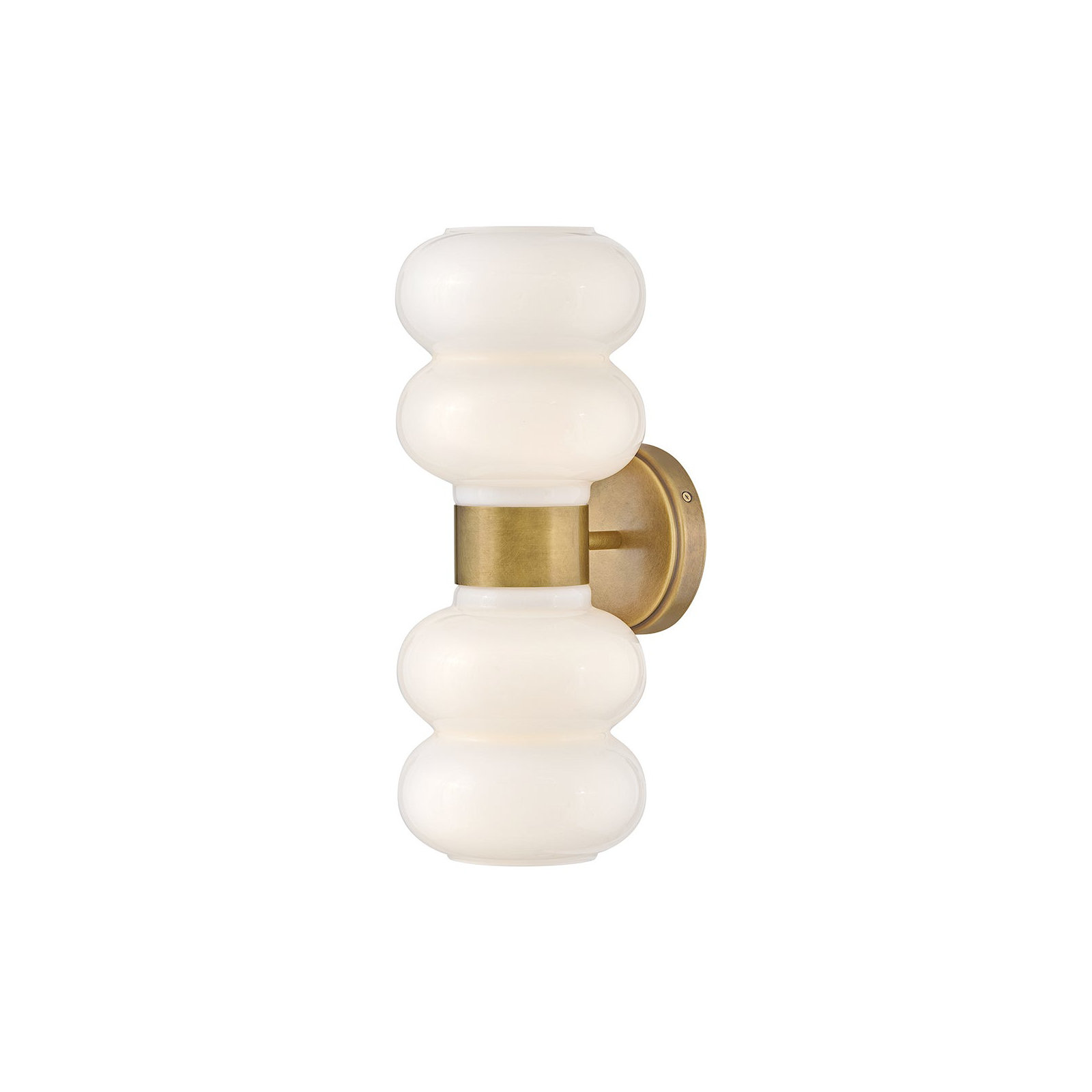 Nadia 2-Light Bubble Wall Sconce, Bronze