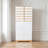 Multi-drawer solid wood jewelry cabinet