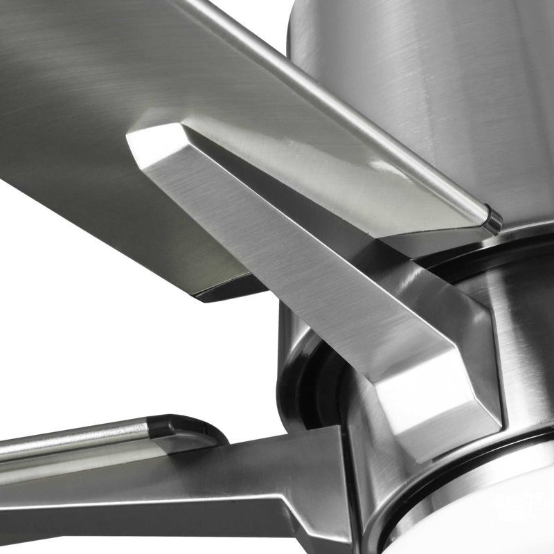 Kiska 60'' Ceiling Fan with LED Lights, Brushed Nickel