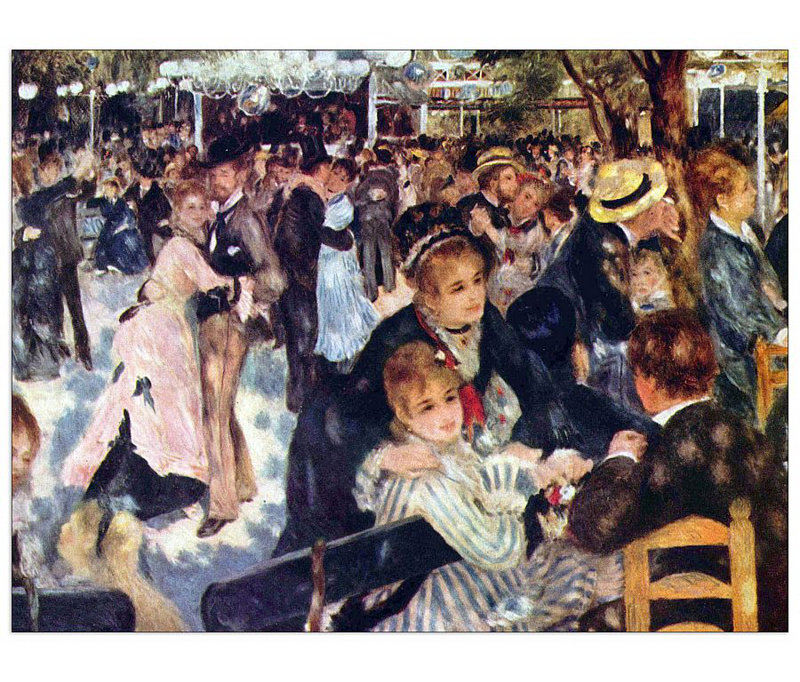 Pierre-Auguste Renoir - Wrapped Canvas Painting, 60cm H x 80cm W x 1.8cm D
