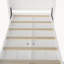 Lit escamotable double pliable en armoire, blanc-1528137233-1528137238