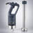 Commercial Immersion Blender 500W Heavy Duty Hand Mixer 16 Inch Stepless Variable Speed with Stainless Steel Blade