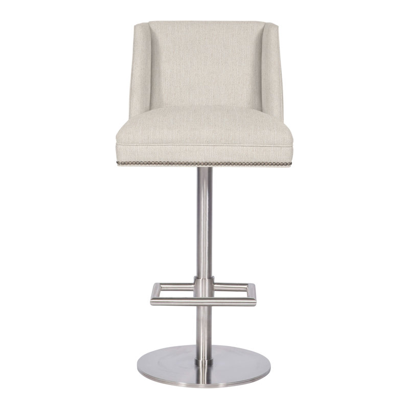 Michael Weiss 44"Ace Barstool, Instant Parchment, Yes