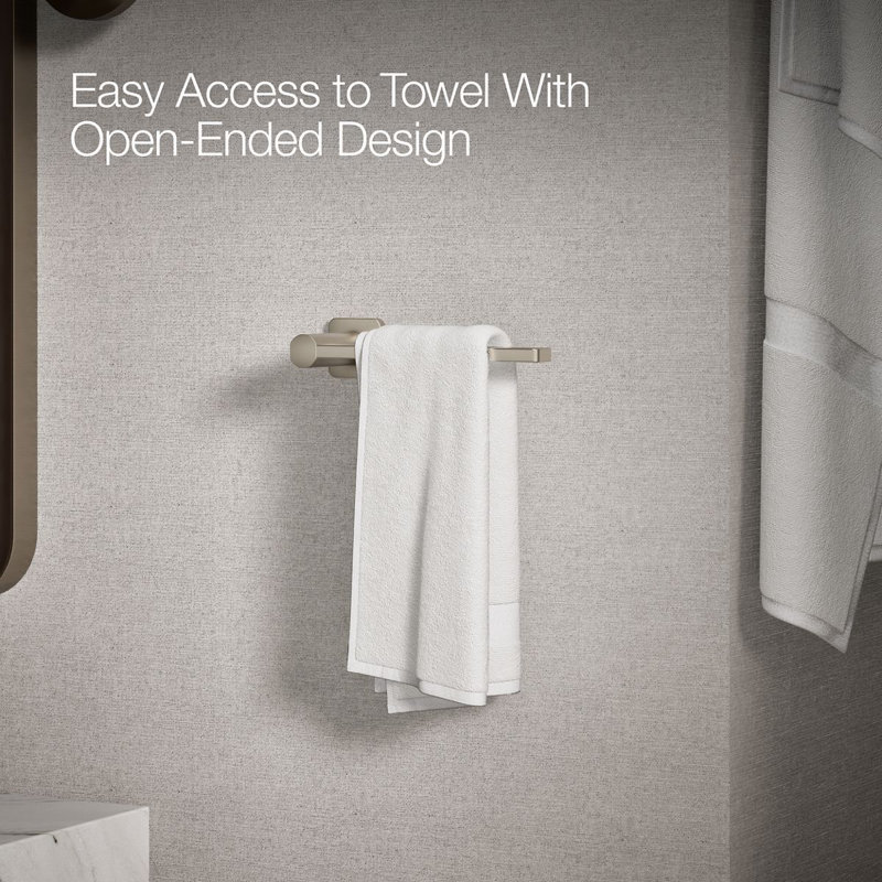 Parallel Towel Arm, Vibrant Brushed Nickel