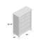 Commode 7 tiroirs Leesburg