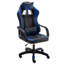 Radelldar Adjustable Reclining Ergonomic Faux Leather Swiveling PC & Racing Game Chair with Footrest-412626858-412626868