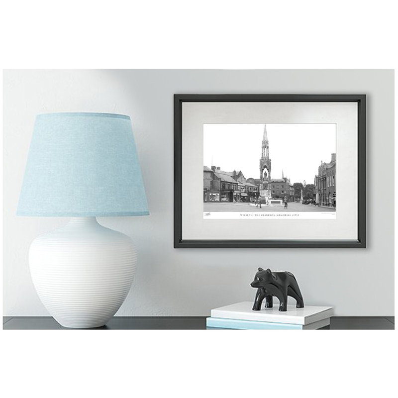 Wisbech, The Clarkson Memorial C1955 by Francis Frith - Single Picture Frame Print, 40cm H x 50cm W x 2.3cm D