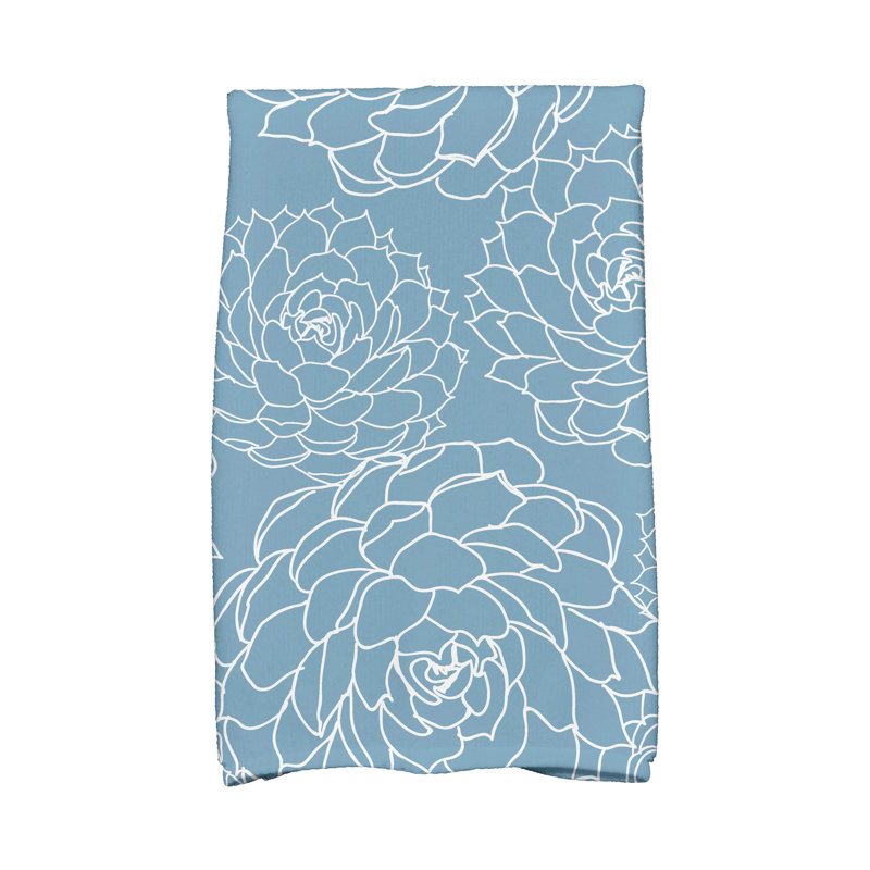 Serviette essuie-mains, Bleu