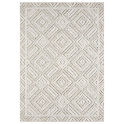 Crosshatch Power Loomed Indoor/Outdoor Rug