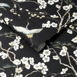 Kabuki Floral Vinyl Wallpaper Roll