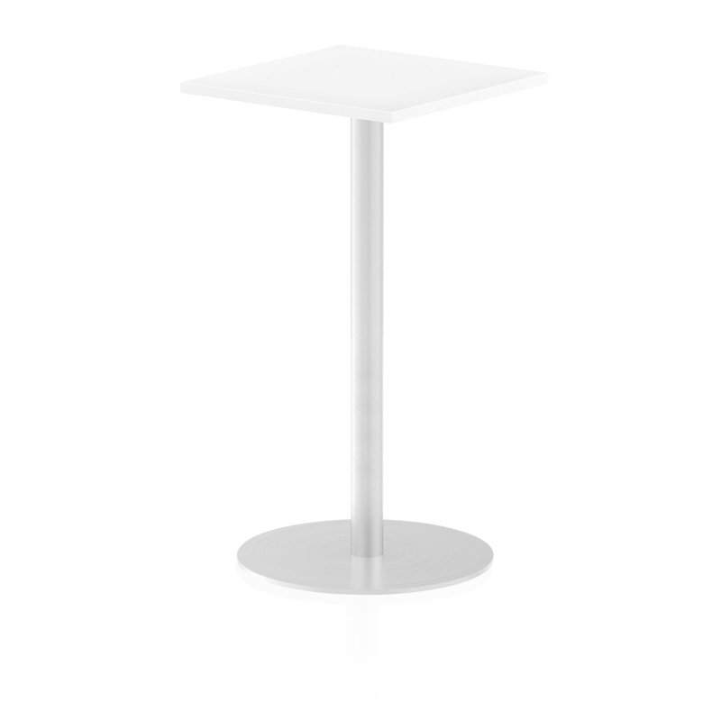 Leroya 60cm Rectangle Conference Table, White, 114.5cm H x 60cm W x 60cm D