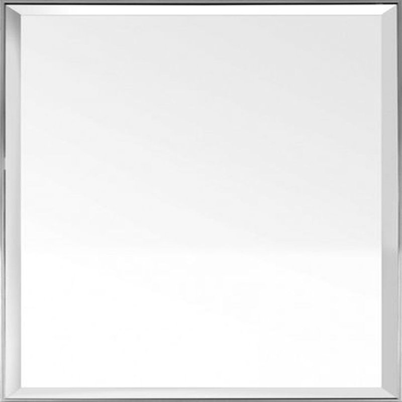 20.5X28.5 Conteporary - noir (miroir biseauté), 28,5 po x 20,5 po, Argent