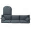 Canapé modulaire 107,87 pi avec 1 repose-pieds, coussin de siège et coussin de dossier amovible-1981148716