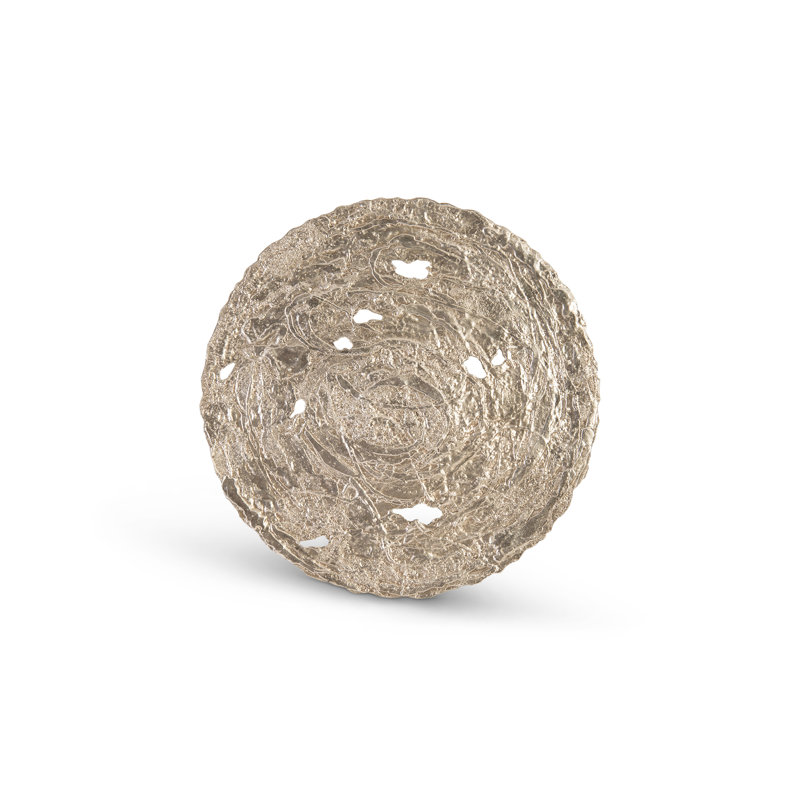 Molten Wall Décor, Silver