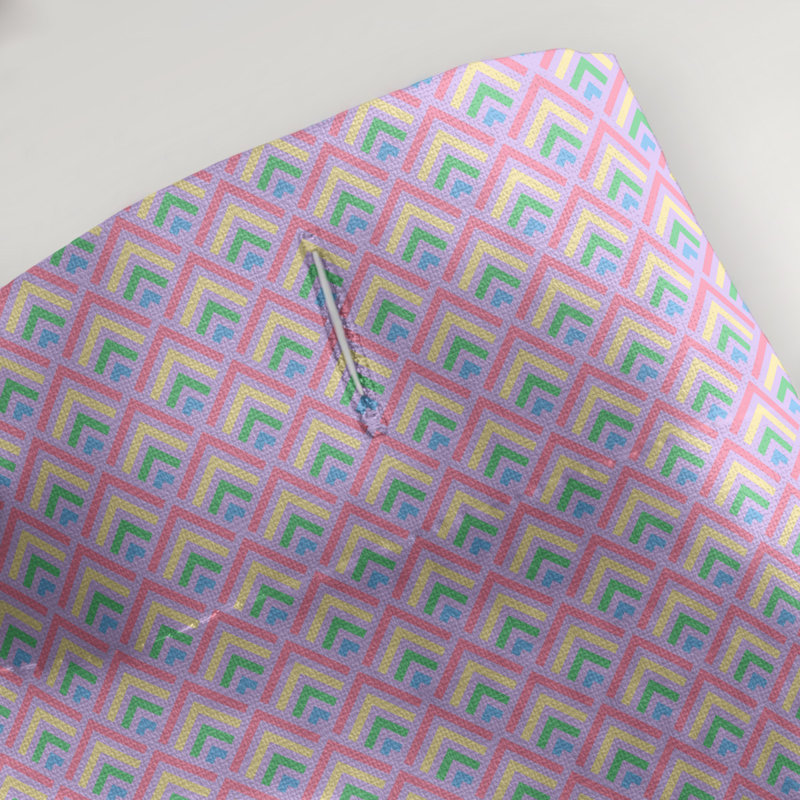 Rideau de douche simple à rayures katelyn elizabeth geometric dégradé, Mauve et pastel