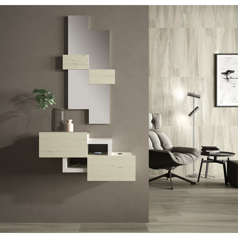 Shoshoni Hall Tree 213.36cm Wide, Cream