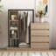 Freestanding Closet System With 4 Drawers Dresser-29137923