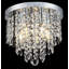 Plafonnier encastré en cristal 5 lumières Salley-1818672212