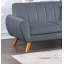 2-Pcs Velvet Sectional Set Living Room-600091052