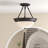 Dothan Glass Semi Flush Mount-20543201-20543202