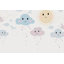 Papier peint amovible de nuages fantaisistes Sun Birds