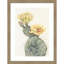 «Missouri Prickly Pear From North American Wildflowers (1925)» par Mary Vaux Walcott, reproduction d'art sur bois encadrée
