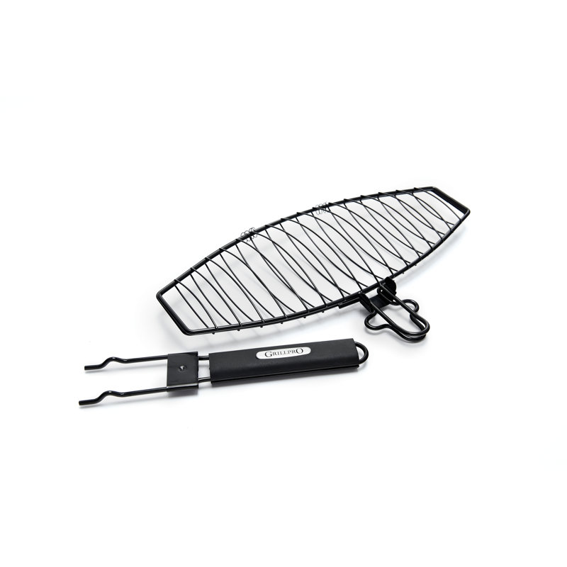 Panier à poisson avec poignée détachable GrillPro