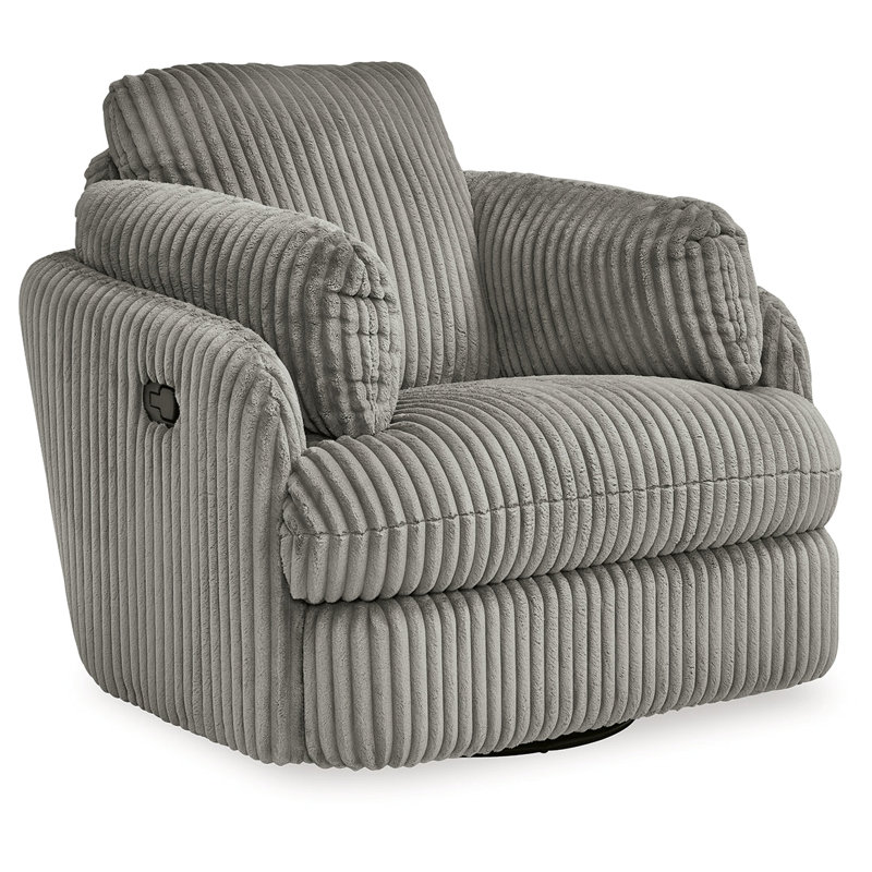 Dantavis Upholstered Recliner, Brown Polyester